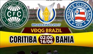 Nhận định Coritiba vs Bahia 02h00 ngày 16/6 (VĐQG Brazil)