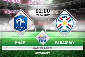 Nhận định Pháp vs Paraguay 02h00 ngày 3/6 (Giao hữu quốc tế)