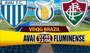 Nhận định Avai vs Fluminense 07h45 ngày 22/6 (VĐQG Brazil)