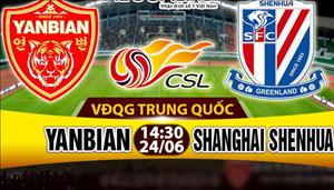 Nhận định Yanbian vs Shanghai Shenhua 14h30 ngày 24/6 (VĐQG Trung Quốc)
