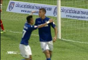 Tổng hợp: Quảng Ninh 2-1 Khánh Hòa (V-League 2017)