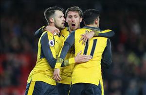 10 bàn thắng đẹp nhất của Arsenal mùa giải 2016/17
