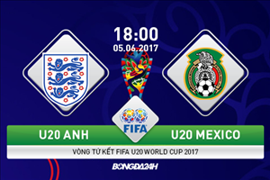 U20 Mexico 0-1 U20 Anh (KT): Tiểu Tam sư kiên cường vào bán kết