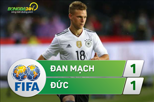 Đan Mạch 1-1 Đức: Sao Bayern lập siêu phẩm cứu Mannschaft khỏi thất bại vào phút chót