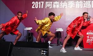 Sao Arsenal hào hứng luyện Kung Fu Trung Quốc