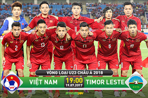 U22 Việt Nam 4-0 U22 Đông Timor (KT): Công Phượng tỏa sáng giữa trời mưa