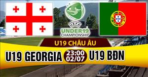 Nhận định U19 Georgia vs U19 BĐN 23h00 ngày 2/7 (U19 châu Âu 2017)