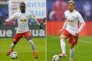 Leipzig báo tin buồn cho M.U và Liverpool