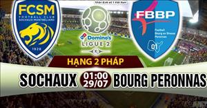 Nhận định Sochaux vs Bourg 01h00 ngày 29/7 (Hạng 2 Pháp 2017/18)