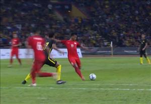 Tổng hợp: U22 Malaysia 2-1 U22 Singapore (Sea Games 29)