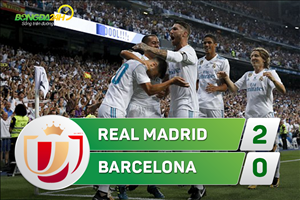 Tổng hợp: Real Madrid 2-0 Barca (Lượt về Siêu cúp TBN 2017)