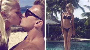 Tiền đạo Maxi Lopez hạnh phúc bên người mới