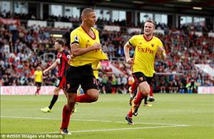 Tổng hợp: Bournemouth 0-2 Watford (Vòng 2 NHA 2017/18)