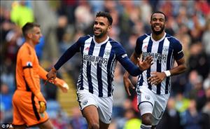 Tổng hợp: Burnley 0-1 West Brom (Vòng 2 NHA 2017/18)