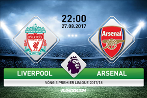 Giải mã trận đấu Liverpool vs Arsenal 22h00 ngày 27/8 (NHA 2017/18)