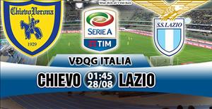 Nhận định Chievo vs Lazio 01h45 ngày 28/8 (Serie A 2017/18)