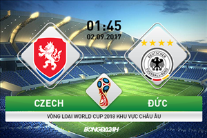 CH Séc vs Đức (1h45 ngày 2/9): Xe tăng nghiền nát pha lê?
