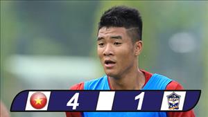 U22 Việt Nam thắng đội hạng 3 Hàn Quốc nhờ cú đúp của Đức Chinh