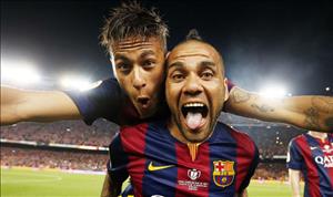 Barcelona bị người cũ Dani Alves xát muối nỗi đau vụ Neymar