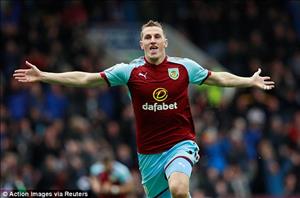 Tổng hợp: Burnley 1-0 Crystal Palace (Vòng 4 NHA 2017/18)