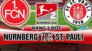 Nhận định Nurnberg vs St.Pauli 01h30 ngày 12/9 (Hạng 2 Đức 2017/18)