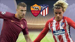Nhận định AS Roma vs Atletico Madrid 01h45 ngày 13/9 (UEFA Champions League 2017/18)