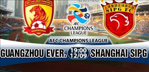 Nhận định Guangzhou Evergrande vs Shanghai SIPG 19h00 ngày 12/9 (AFC Champions League 2017)