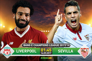 Liverpool 2-2 Sevilla (KT): Bất phân thắng bại trong sôi nổi