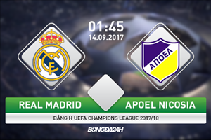Real Madrid 3-0 APOEL Nicosia: Ronaldo giải tỏa bức xúc, Los Blancos khởi đầu suôn sẻ