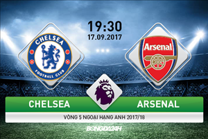 Chelsea vs Arsenal (19h30 ngày 17/9): Vì London có màu xanh