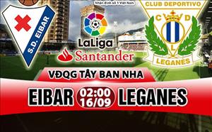 Nhận định Eibar vs Leganes 02h00 ngày 16/9 (La Liga 2017/18)