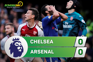 Tổng hợp: Chelsea 0-0 Arsenal (Vòng 5 NHA 2017/18)