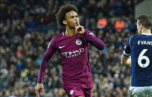 West Brom 1-2 Man City: Gọi tên Leroy Sane