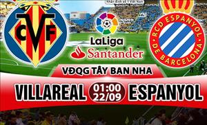 Nhận định Villarreal vs Espanyol 01h00 ngày 22/9 (La Liga 2017/18)