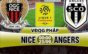 Nhận định Nice vs Angers 00h00 ngày 23/9 (Ligue 1 2017/18)