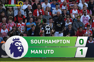 Tổng hợp: Southampton 0-1 MU (Vòng 6 NHA 2017/18)