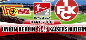 Nhận định Union Berlin vs Kaiserslautern 01h30 ngày 26/9 (Hạng 2 Đức 2017/18)