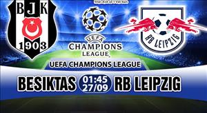 Nhận định Besiktas vs RB Leipzig 01h45 ngày 27/9 (Champions League 2017/18)