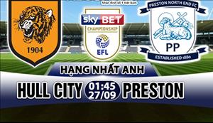 Nhận định Hull vs Preston 01h45 ngày 27/9 (Hạng Nhất Anh 2017/18)