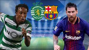 Sporting 0-1 Barca (KT): Messi câm lặng, Blaugrana thắng nhọc nhằn