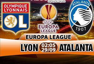 Nhận định Lyon vs Atalanta 02h05 ngày 29/9 (Europa League 2017/18)