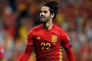 HLV TBN ca ngợi màn trình diễn của Isco trước Italia