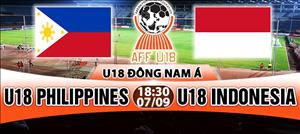 Nhận định U18 Philippines vs U18 Indonesia 18h30 ngày 7/9 (Giải U18 Đông Nam Á 2017)