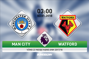 Man City 3-1 Watford (KT): Độc cô cầu bại khởi đầu năm 2018 đầy mỹ mãn
