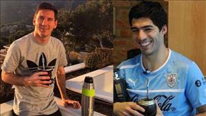 Loại trà gì mà cả nhà Messi vs Suarez cùng nghiện