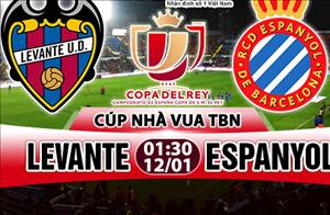Nhận định Levante vs Espanyol 01h30 ngày 12/1 (Cúp Nhà vua TBN)