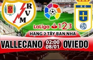 Nhận định Vallecano vs Oviedo 03h00 ngày 13/1 (Hạng 2 TBN)