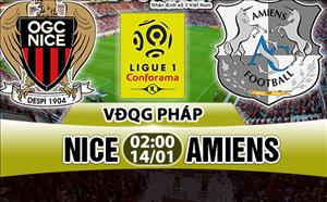 Nhận định Nice vs Amiens 02h00 ngày 14/1 (Ligue 1 2017/18)