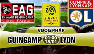 Nhận định Guingamp vs Lyon 01h00 ngày 18/1 (Ligue 1 2017/18)