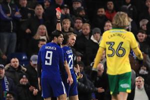 Conte vẫn chưa nguôi giận Morata vì tấm thẻ đỏ ngu ngốc